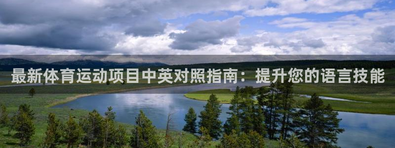 必发集团最新版本|最新体育运动项目中英对照指南：提升您的语言